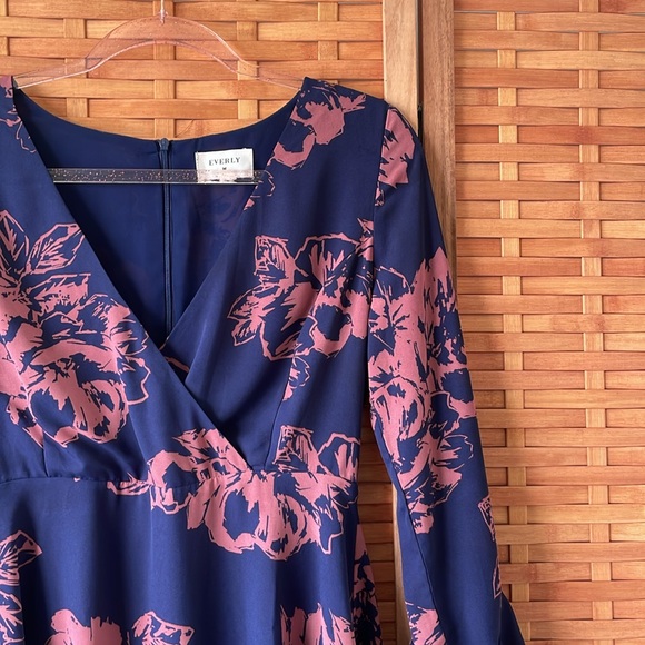 Everly Floral Mini Dress - Picture 4 of 6